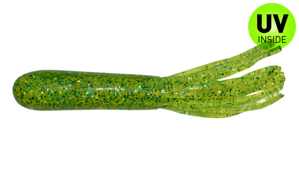 001610074 Tube (gesalzen) 3,5" (ca. 9 cm) No Bleed Chartreuse