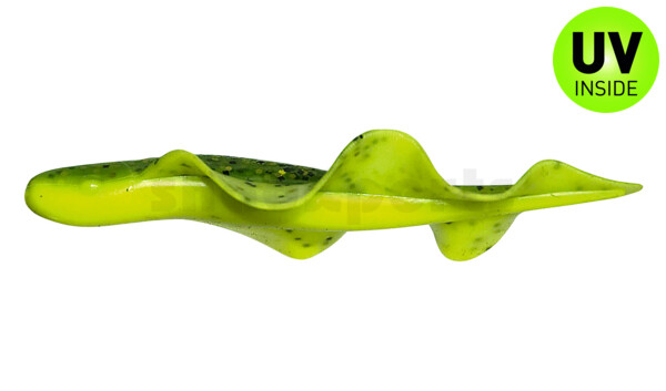 001508B002 Wing Shad 3" (ca. 8,5 cm) fluogelb  / grün-Glitter