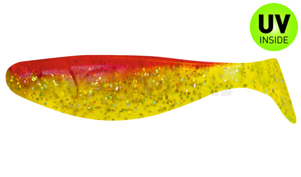 000316068 Jankes 6" (ca. 16,0 cm) grün(chartreuse)-Glitter / rot