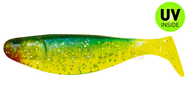 000316203 Jankes 6" (ca. 16,0 cm) grün(chartreuse)-Glitter / blau