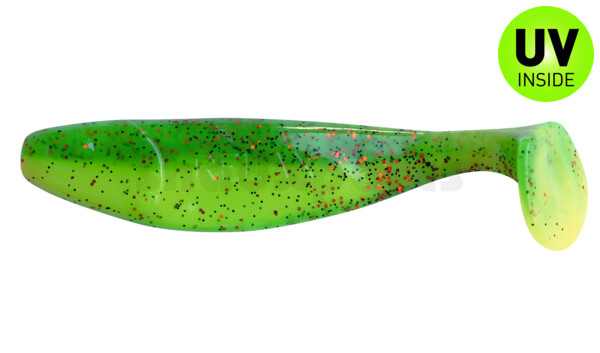 000310B002 Jankes 4" (ca. 11,0 cm) fluogelb  / grün-Glitter