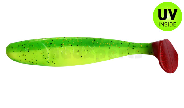000316B002RT Jankes 6" (ca. 16,0 cm) fluogelb  / grün-Glitter / red tail