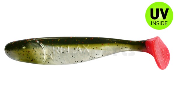 000316B188RT Jankes 6" (ca. 16,0 cm) reinweiss / olive-tree-Glitter / red tail