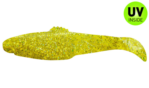 001413066 Diamond Shad 5" (ca. 13,5 cm) grün(chartreuse)-Glitter
