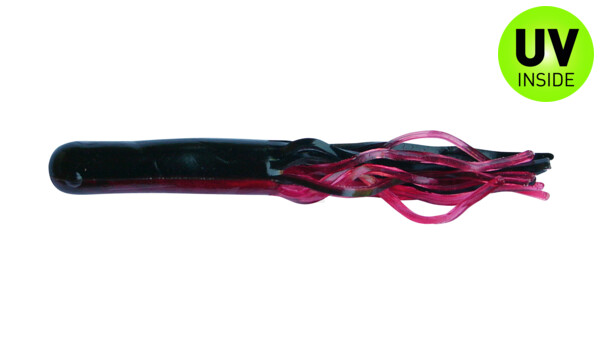 001607003 Medium Tube 2,5" (ca. 6,4 cm) bleeding red / black