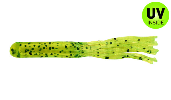 001607018 Medium Tube 2,5" (ca. 6,4 cm) chartreuse glitter