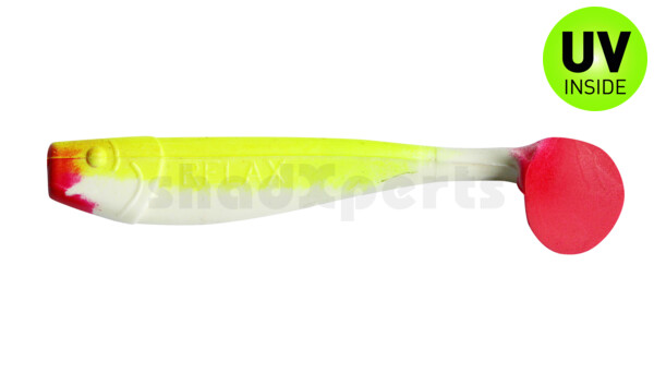 002011005 King-Shad 4" (ca. 11,0 cm) reinweiss / fluogelb