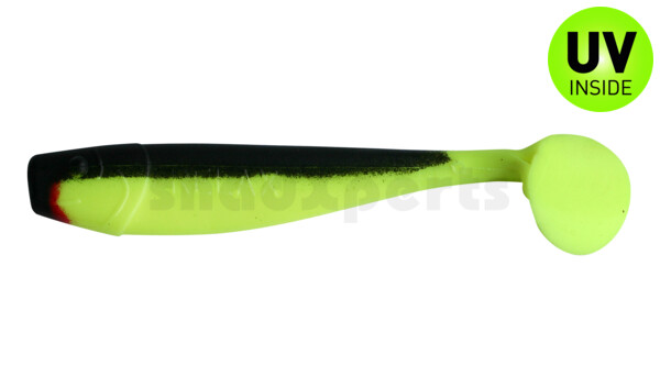 002011056 King-Shad 4" (ca. 11,0 cm) fluogelb / schwarz