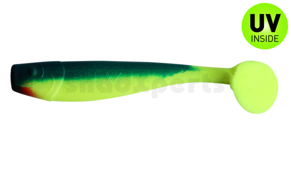 002011059 King-Shad 4" (ca. 11,0 cm) fluogelb / blau
