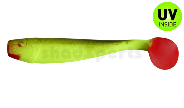 002011145 King-Shad 4" (ca. 11,0 cm) fluogelb / boddengrün