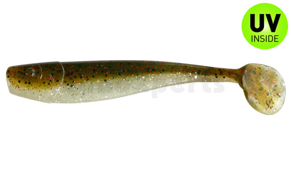 002014B310 King-Shad 5" (ca. 14,0cm) selbstleuchtend glitter / Kaulbarsch