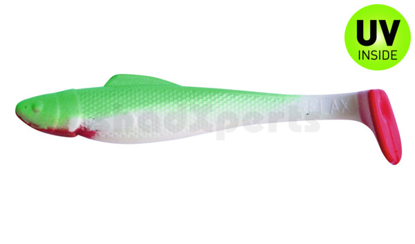 001711004 Ohio 4" (ca. 11,0 cm) reinweiss / grün