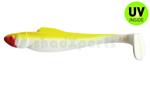 001711005 Ohio 4" (ca. 11,0 cm) reinweiss / fluogelb