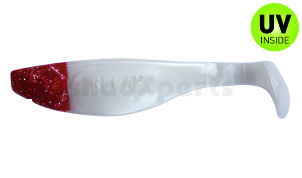 000212007RH Kopyto-River 4" (ca. 11,0 cm) perlweiss / red head