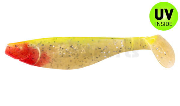 000212054 Kopyto-River 4" (ca. 11,0 cm) goldperl-Glitter / fluogelb