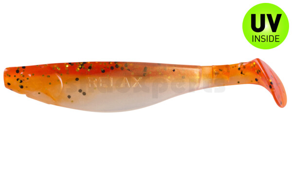 000214B023 Kopyto-River 5" (ca. 13,0 cm) goldperl / motoroil Glitter