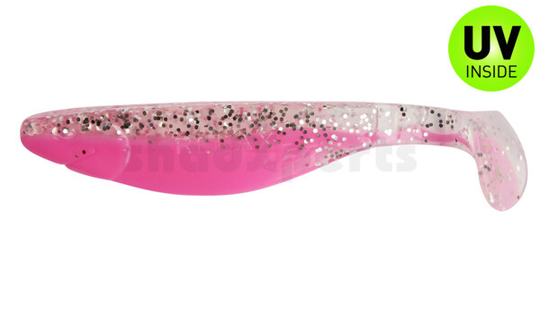 000214B300 Kopyto-River 5" (ca. 13,0 cm) bubblegum / klar silber Glitter