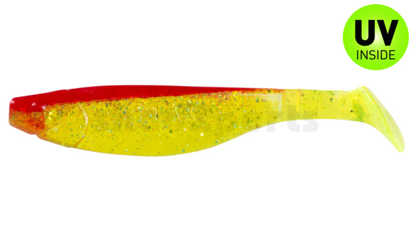 000214068 Kopyto-River 5" (ca. 13,0 cm) grün(chartreuse)-Glitter / rot