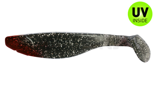 000214157RH Kopyto-River 5" (ca. 13,0 cm) rauch silber-Gitter / red head