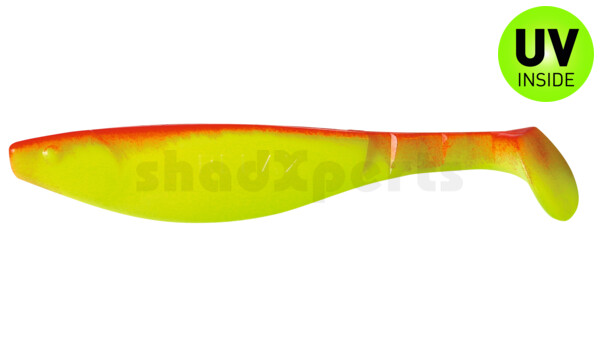 000216057 Kopyto-River 6" (ca. 16,0 cm) fluogelb / rot