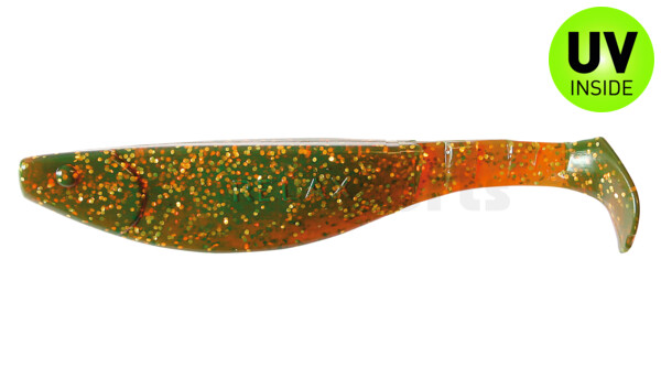 000216092 Kopyto-River 6" (ca. 16,0 cm) motoroil-gold-Glitter