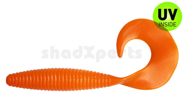 000617026 Magnum Twister 6" (ca. 16,0 cm) orange glitter