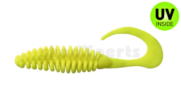 000612011 Turbotwister 5" (ca. 12,0 cm) fluogelb