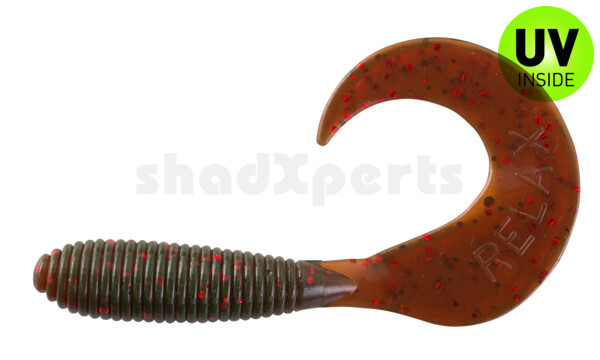 000607305 Twister 3" regular (ca. 7,0 cm) motoroil red glitter