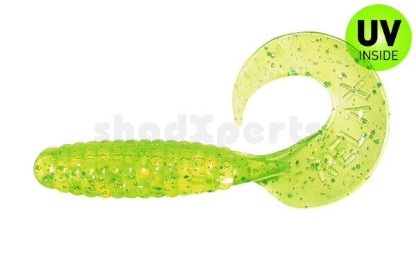 000608018 Twister 4" regulär (ca. 8,0 cm) chartreuse glitter