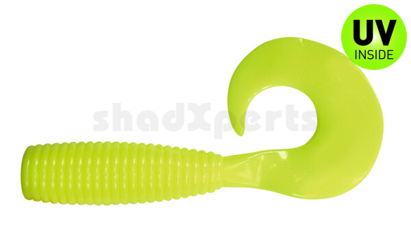 000619011 Xtra-Fat Grub 8" (ca. 19,0 cm) fluogelb