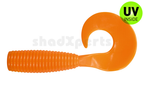 000619026 Xtra-Fat Grub 8" (ca. 19,0 cm) orange glitter