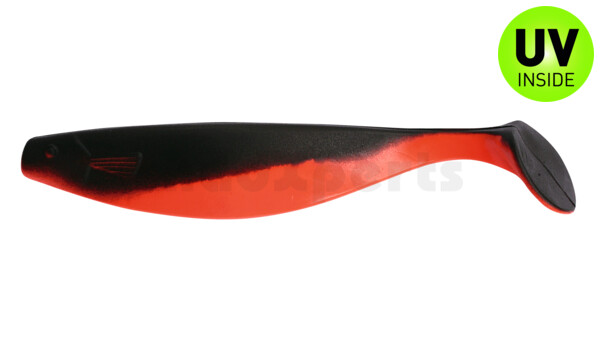 000416205 Xtra-Soft 6" (ca. 16,0 cm) feuerrot / schwarz