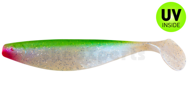 000423046 Xtra-Soft 9" (ca. 23,0 cm) blauperl-Glitter / grün