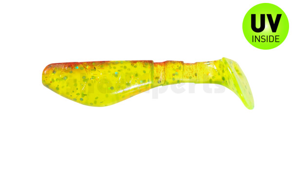 000205068 Kopyto-Classic 2" (ca. 5,0 cm) chartreuse-glitter / red