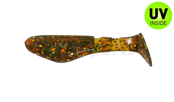 000205092 Kopyto-Classic 2" (ca. 5,0 cm) motoroil-gold-glitter