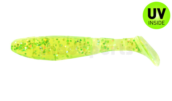 000207066 Kopyto-Classic 2,5" (ca.7,0 cm) grün(chartreuse)-Glitter