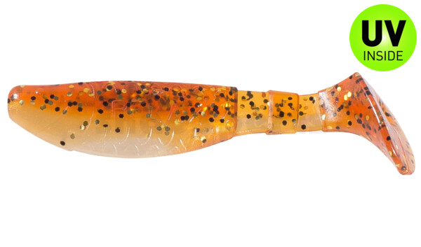 000208B023 Kopyto-Classic 3" (ca. 8,0 cm) goldperl / motoroil Glitter