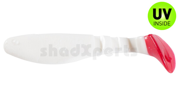 000208001RT Kopyto-Classic 3" (ca. 8,0 cm) reinweiss / Red Tail