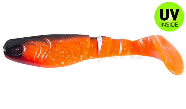 000208074 Kopyto-Classic 3" (ca. 8,0 cm) orange-Glitter / schwarz