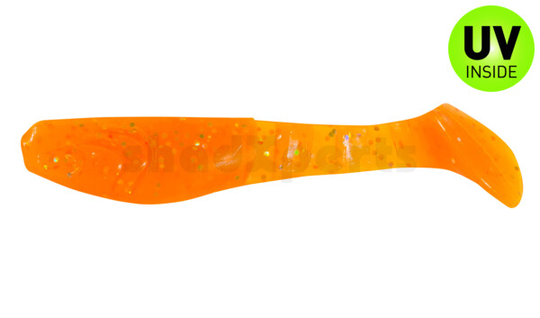 000208121 Kopyto-Classic 3" (ca. 8,0 cm) klar fluoorange glitter