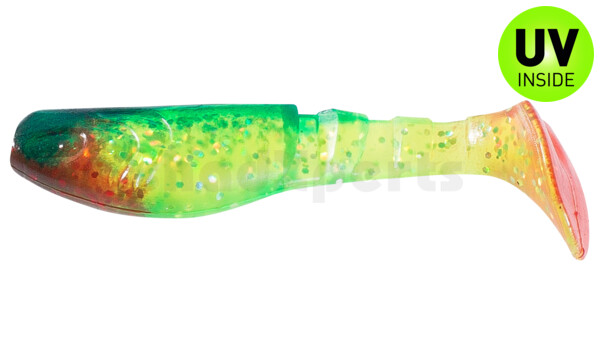 000208203 Kopyto-Classic 3" (ca. 8,0 cm) grün(chartreuse)-Glitter / blau