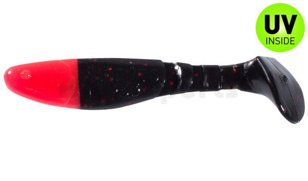000208204RH Kopyto-Classic 3" (ca. 8,0 cm) schwarz-rot-glitter / red head