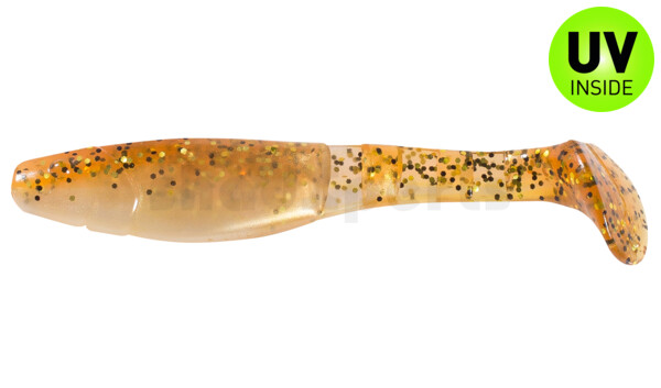 000211B023 Kopyto-Classic 4" (ca. 11,0 cm) goldperl / motoroil Glitter