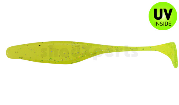 002613B034 Swimming Jerk Minnow 5" (ca. 13 cm) fluogelb  / fluogrün-Glitter