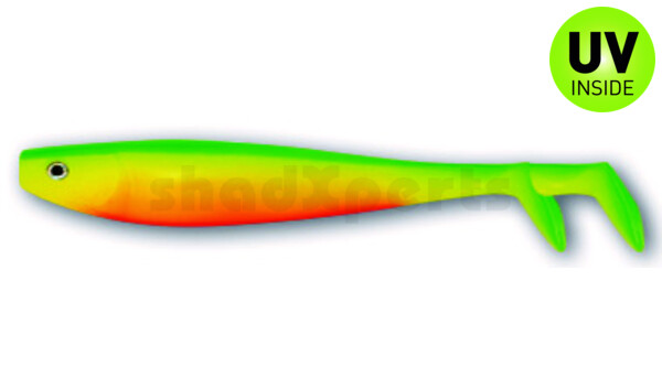 005613058 Fury Shad 5" (ca. 13 cm) fluogelb / grün