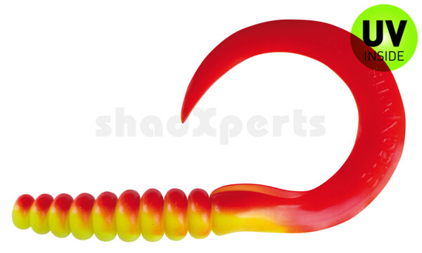 000628057 SX XXL Grub 11" fluogelb / rot