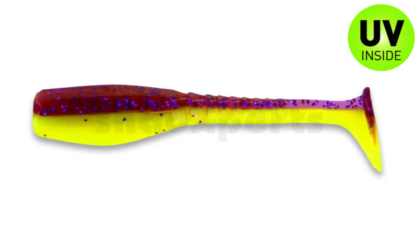 004805007 Swimming Crappie Minnow 2" (ca. 5 cm) Purple Glitter/Opaque Cht