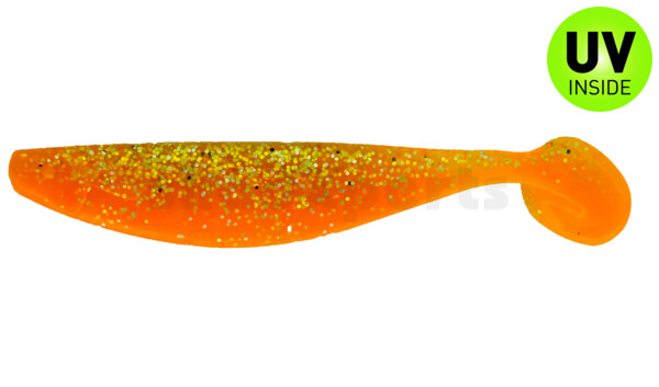 000416475 Xtra-Soft 6" (ca. 16,0 cm) orange-fluogrün-Glitter