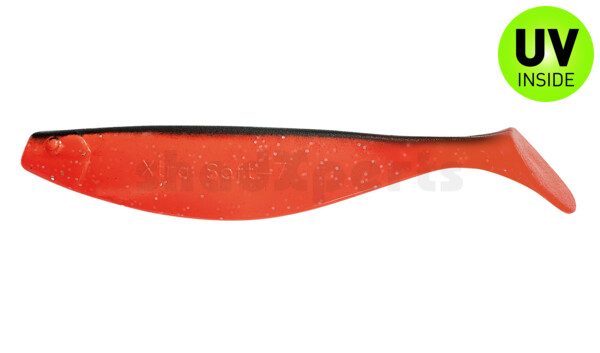 000418205 Xtra-Soft 7" (ca. 18,0 cm) feuerrot / schwarz