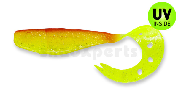 006021068 Sandra 4,5" ( ca. 12 cm) grün(chartreuse)-Glitter / rot